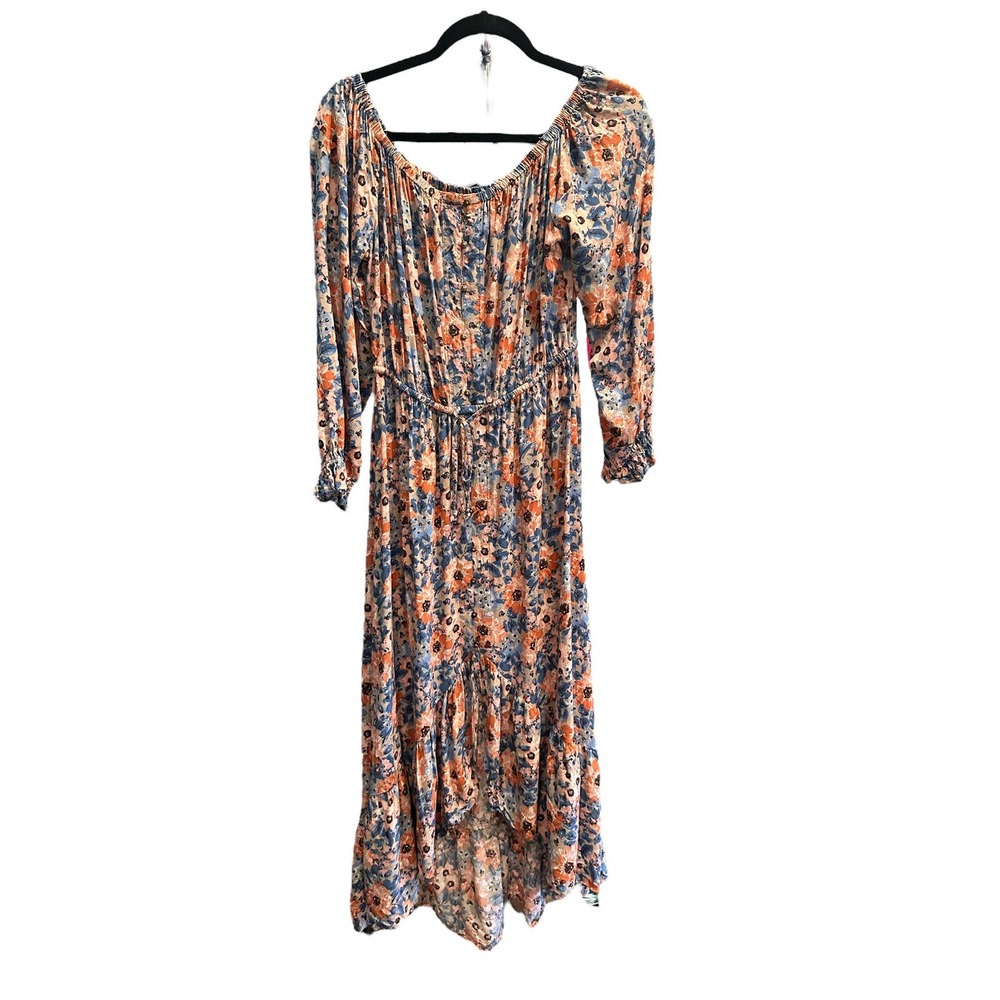 Indigo Rose High Low Spring Dress size PM. B23